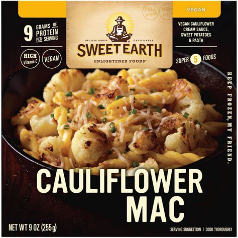 Is Sweet Earth Cauliflower Mac dairy free